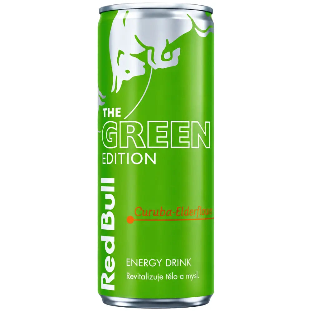 Red Bull Energy Drink Edición Verde Curuba y Saúco