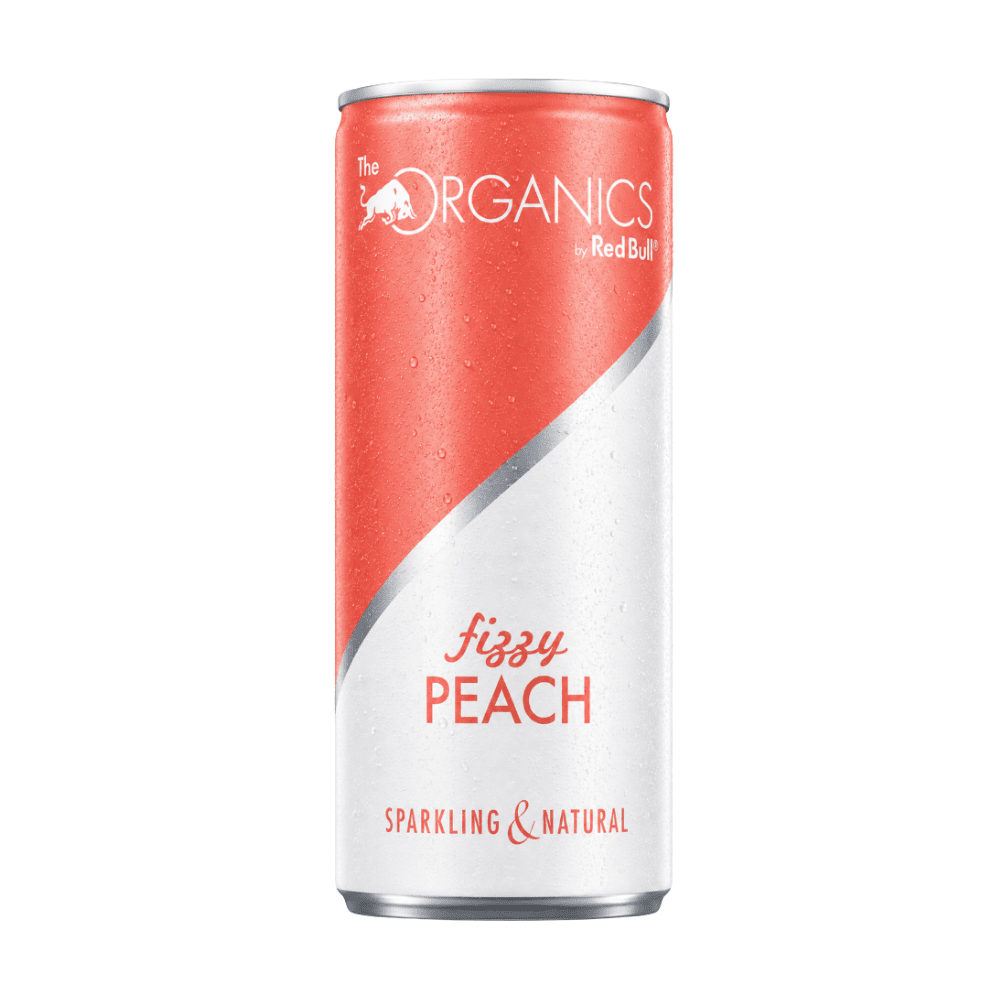 Red Bull Organics Fizzy Peach - My American Shop
