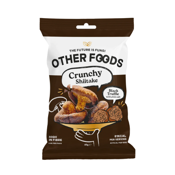 Other Foods Crunchy Shiitake Mushrooms - Black Truffle & Pink Salt - My American Shop