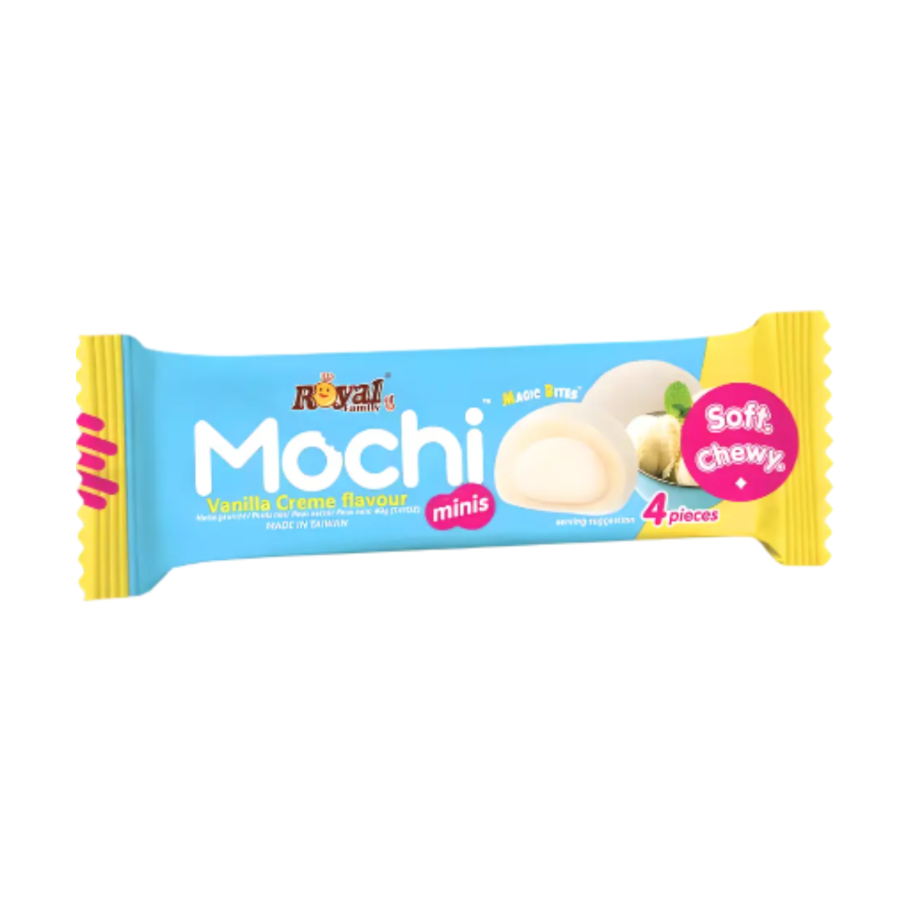 Royal Family Mochi Mini Vanilla Cream - My American Shop