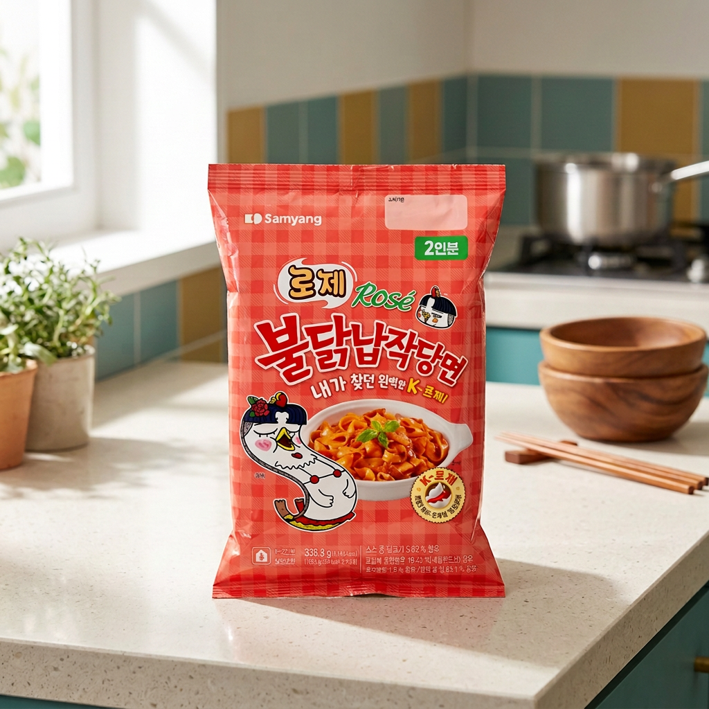 Samyang Buldak Pouch Sangmyeon Rose - 2 pers.