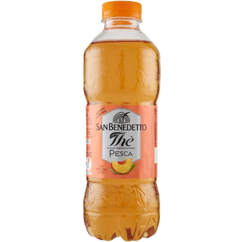 Botella de té San Benedetto sabor durazno