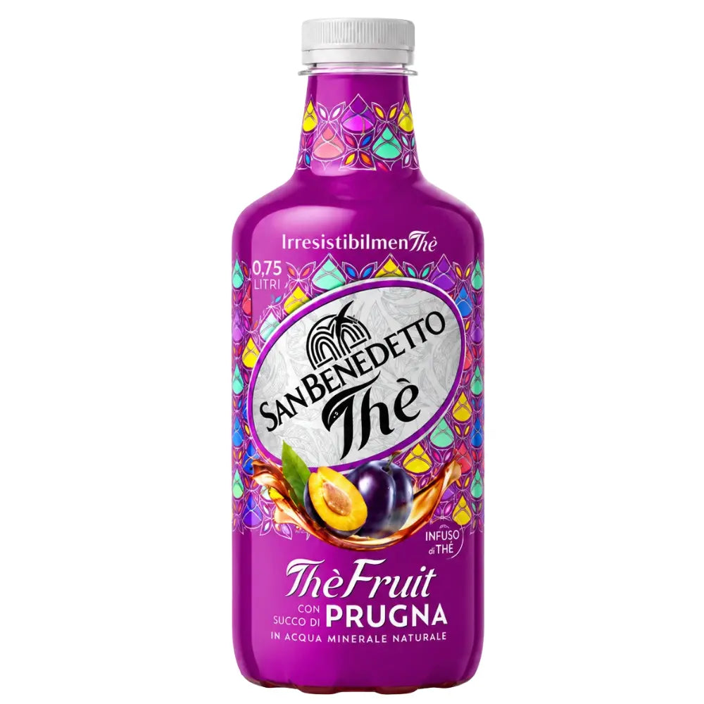 Té de frutas con ciruela San Benedetto