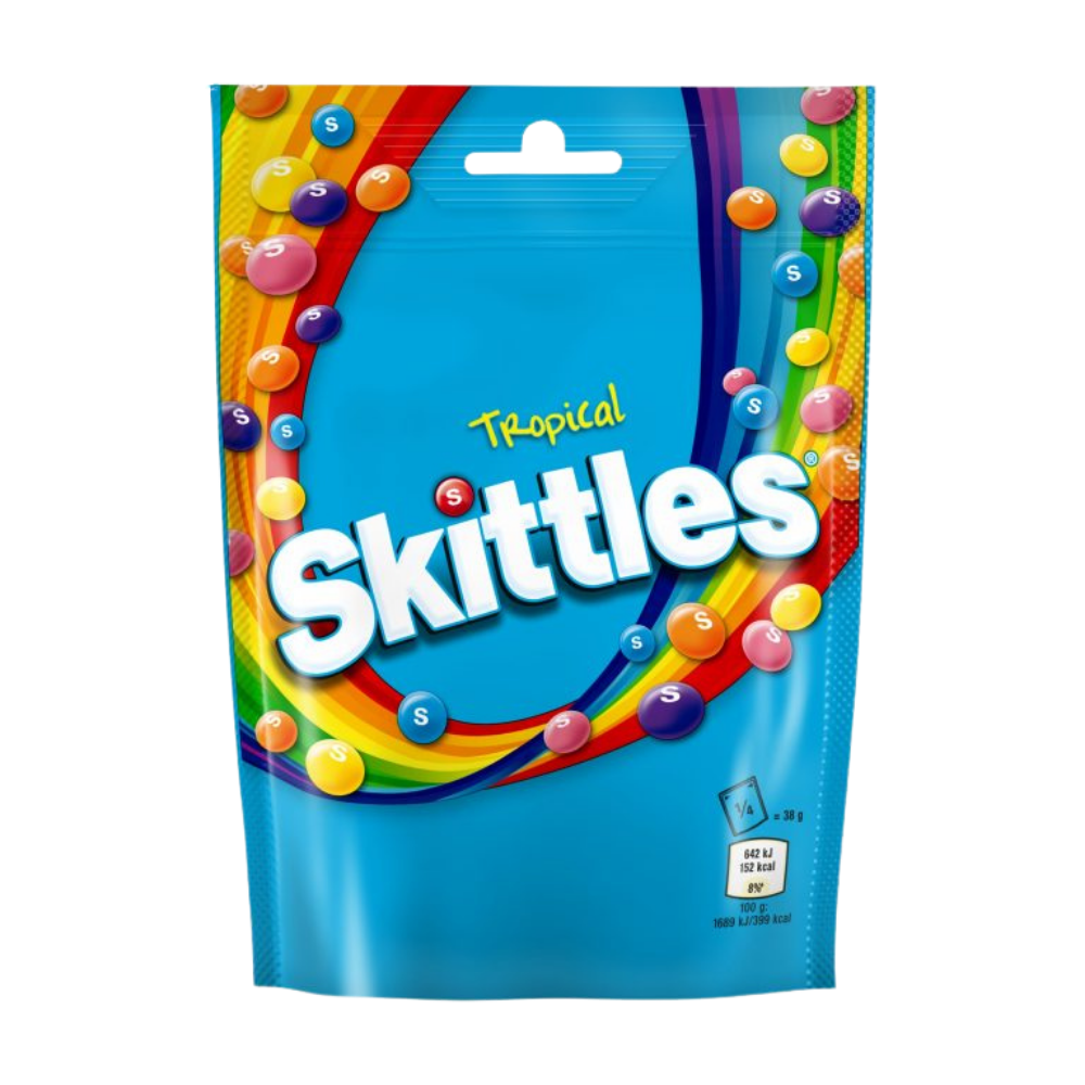 Bolsa de paquete Skittles Tropical