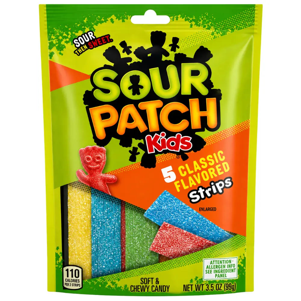 Sour Patch Kids Strips de sabor clásico