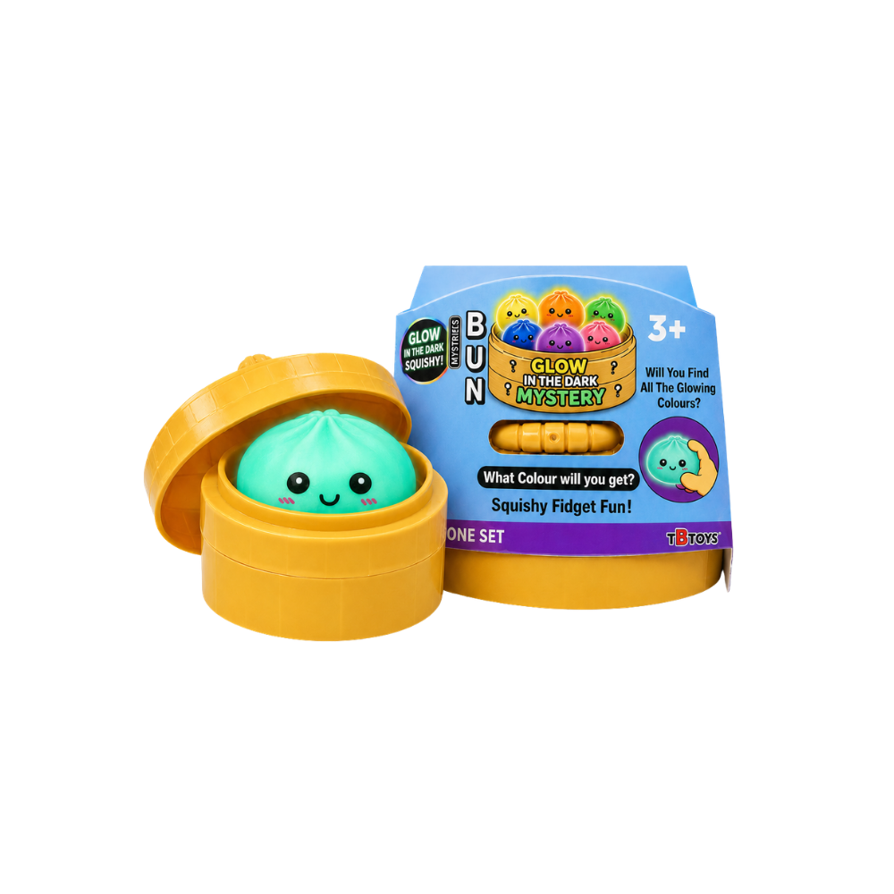 Juguete Squishy Bun que brilla en la oscuridad M