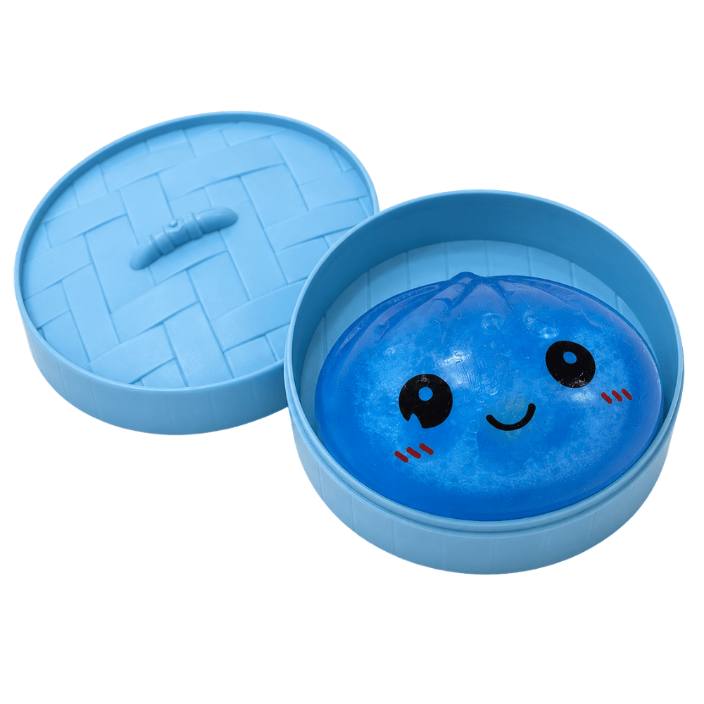 Juguete Squishy Bun Océano Azul M