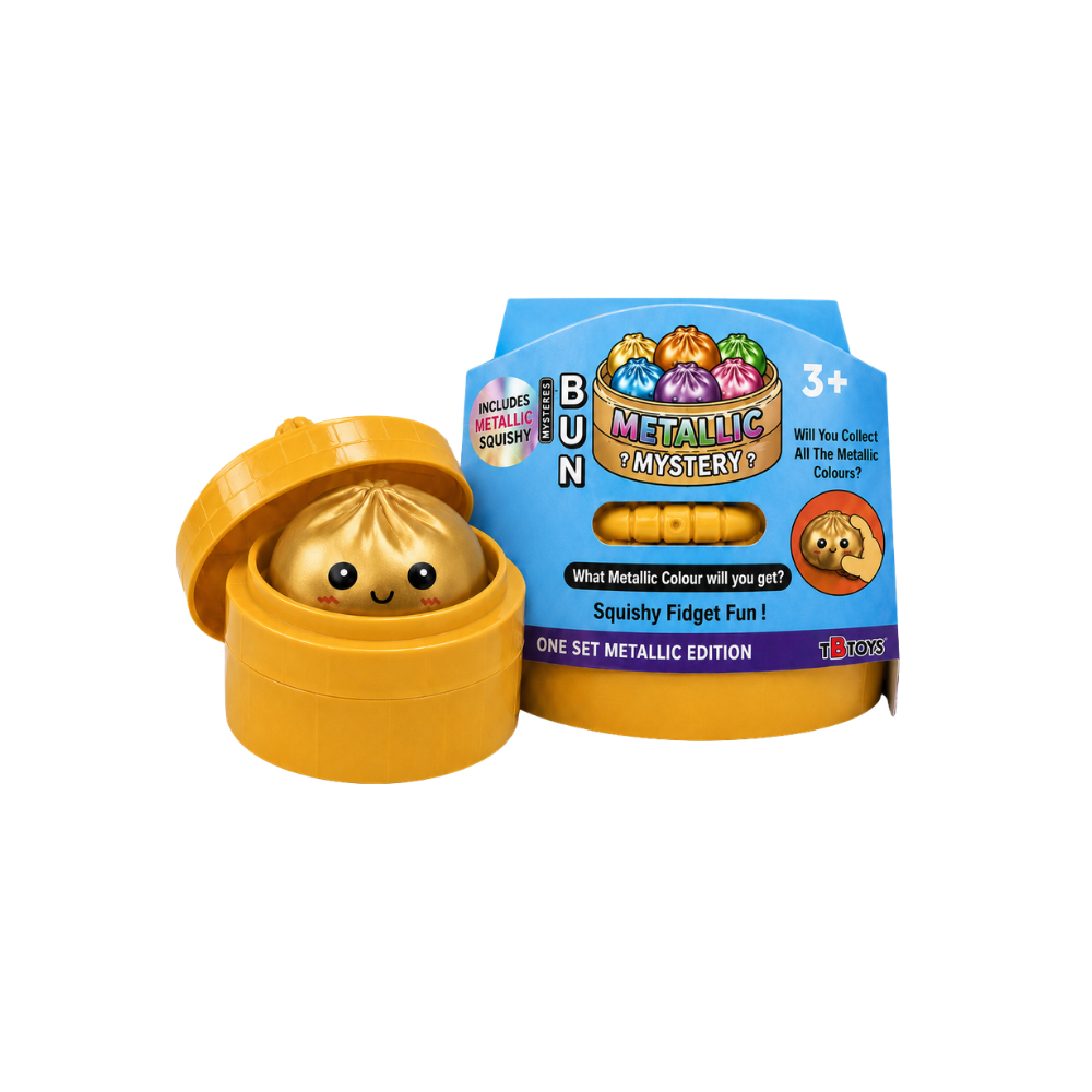 Juguete Squishy Bun Metálico M