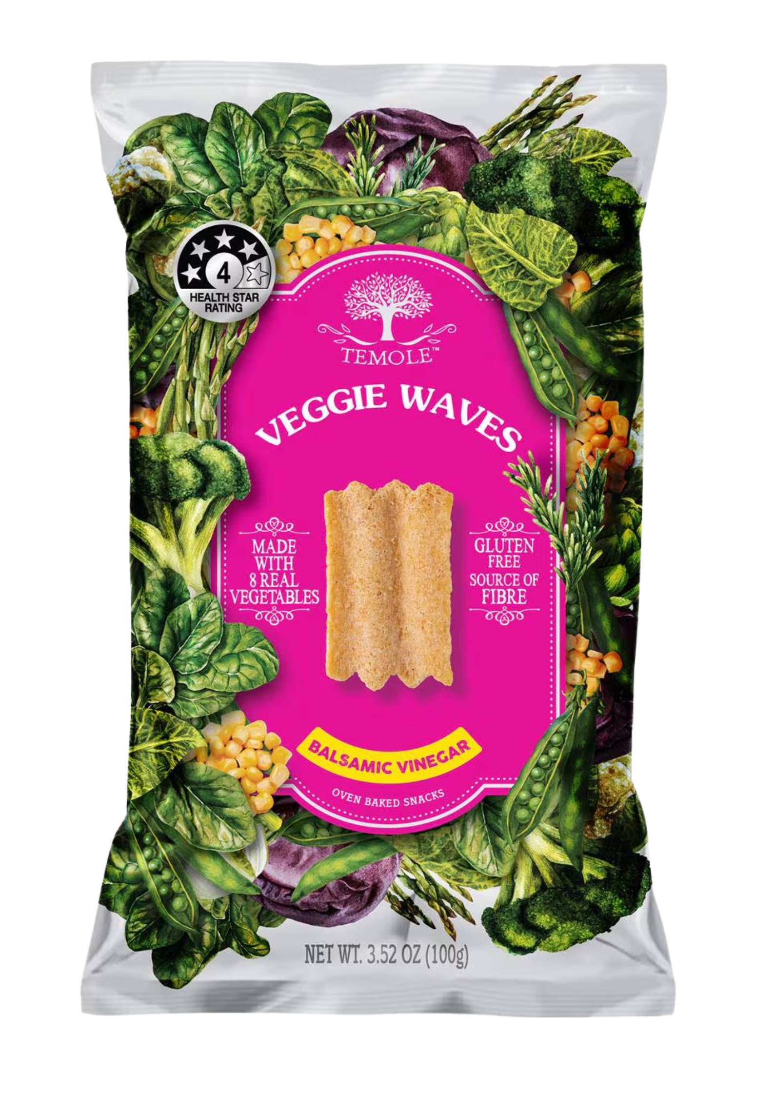 Temole Veggie Waves Vinagre Balsámico