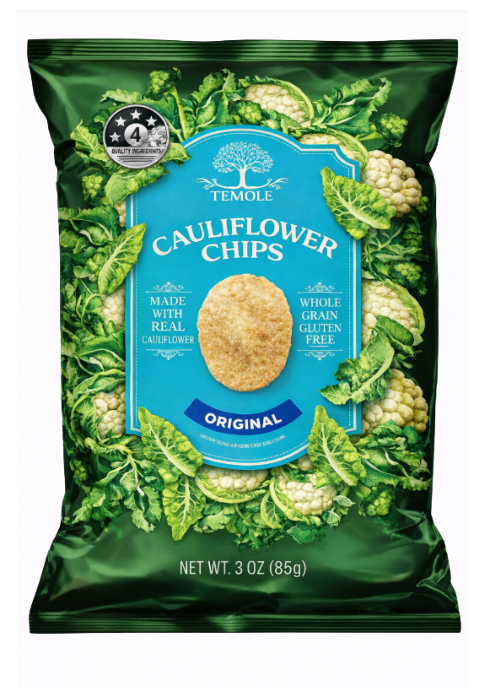 Temole Chips de Coliflor Sabor Original