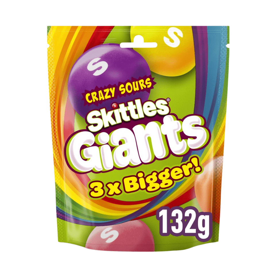 Skittles Gigantes Sabores Ácidos