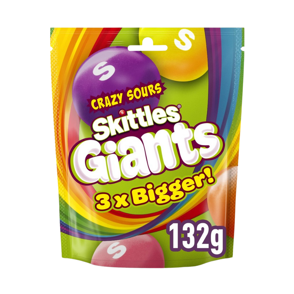 Skittles Giant Crazy Sours - My American Shop