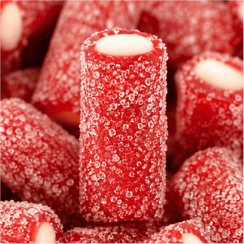 Mini lápices ácidos de fresa Vidal