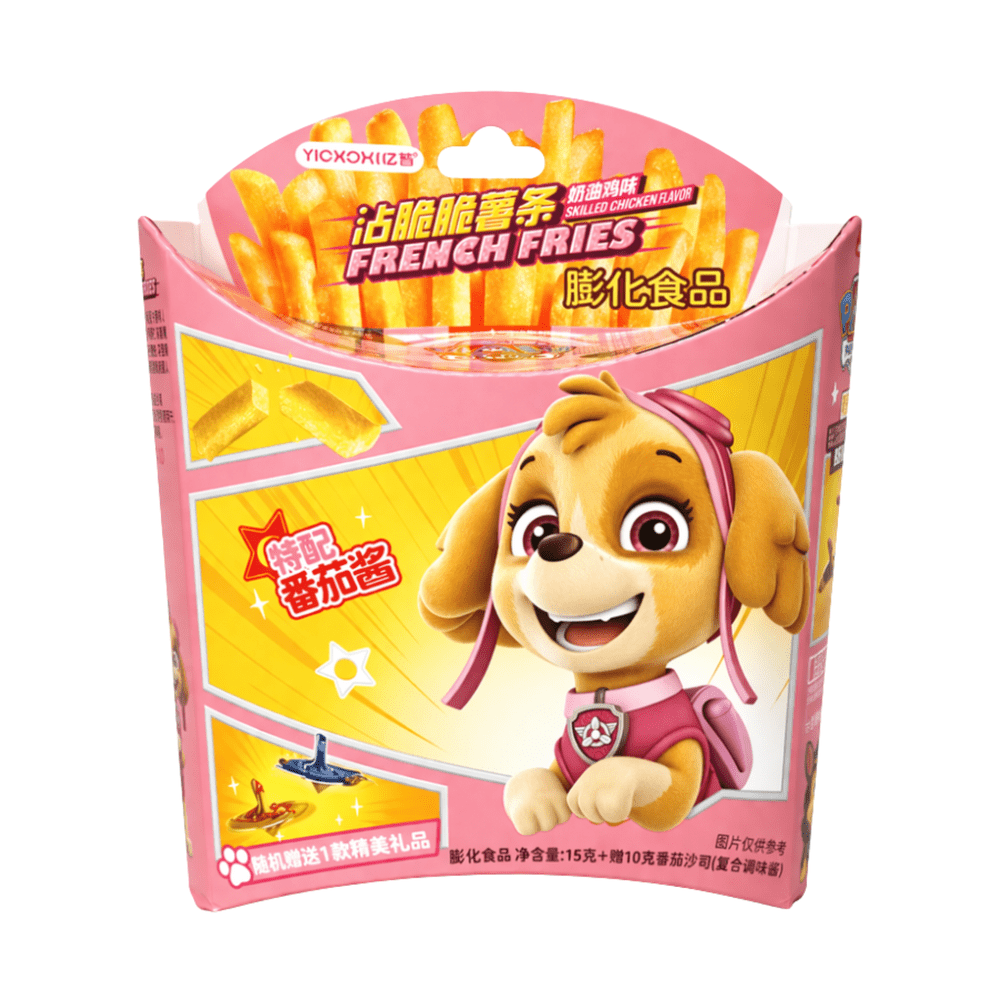 Yizhi Paw Patrol Patatas Fritas Crujientes Alitas de Pollo a la Parrilla