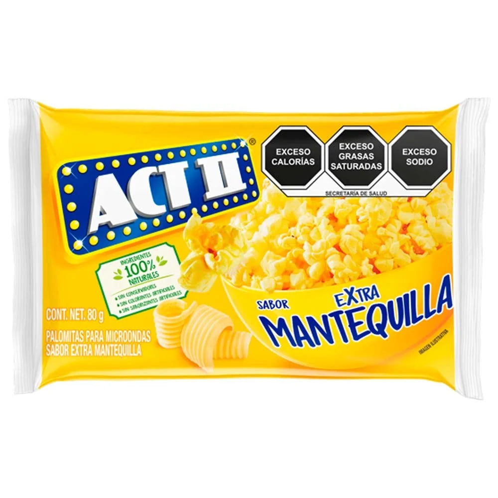 Act 2  Pop Corn Xtreme Butter Small