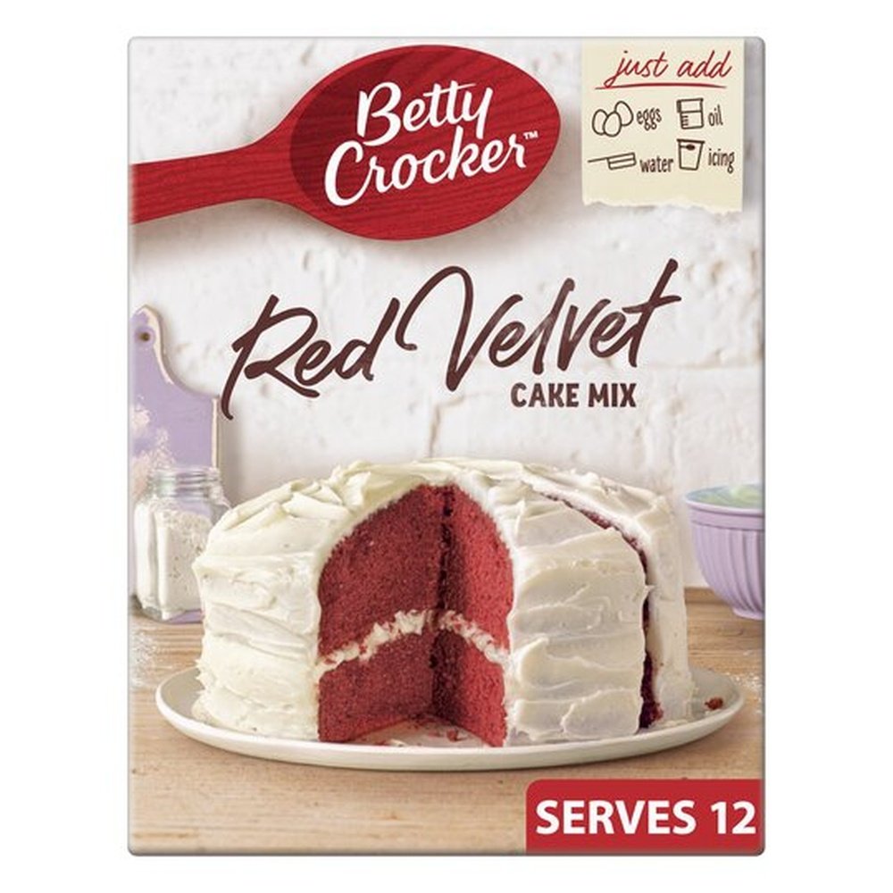 Betty Crocker Cake Mix Red Velvet