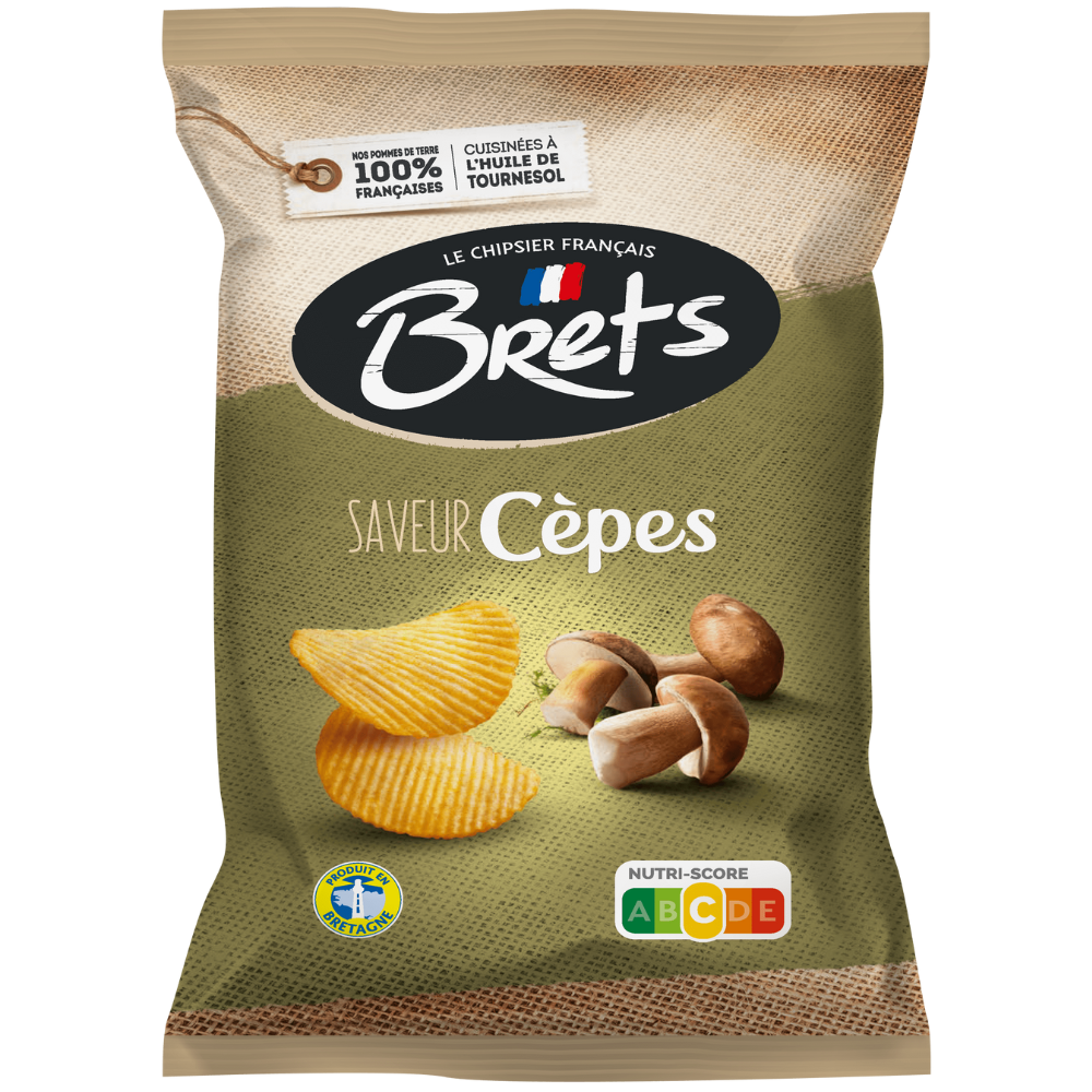 Brets Flavour Cep Mushrooms - My American Shop