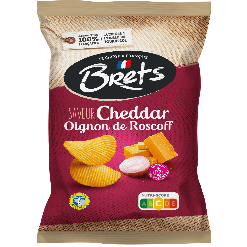 Brets Sabor Cheddar Cebolla Roscoff
