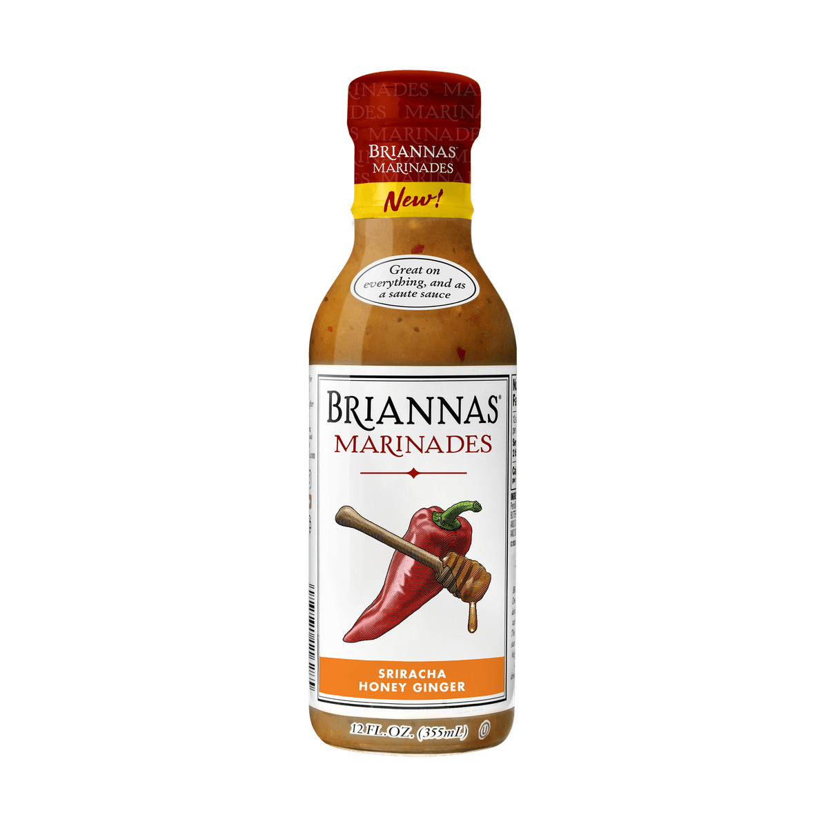 Adobo de sriracha, miel y jengibre de Brianna