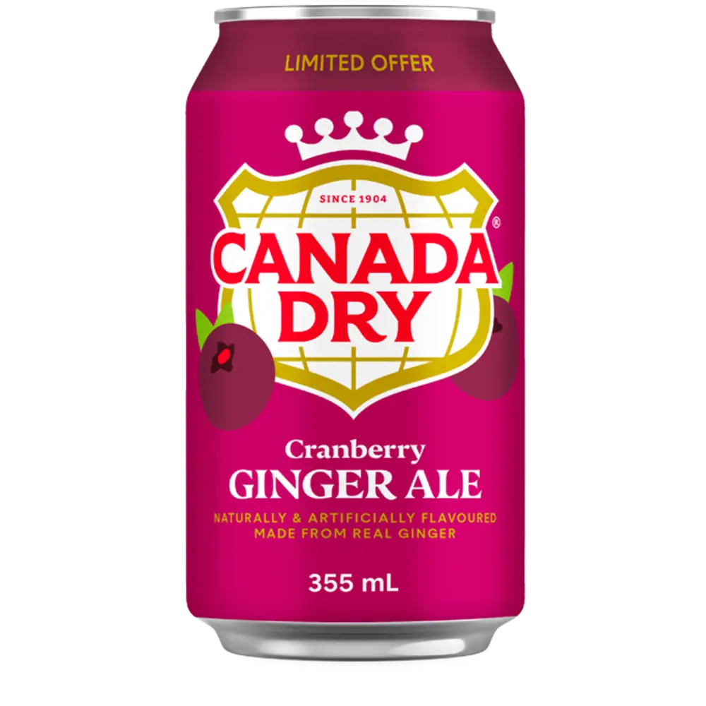 Canada Dry Cranberry Ginger Ale - My American Shop