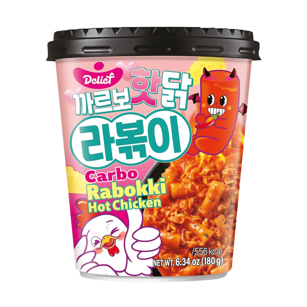 Delief Rabokki Pollo Picante Carbo