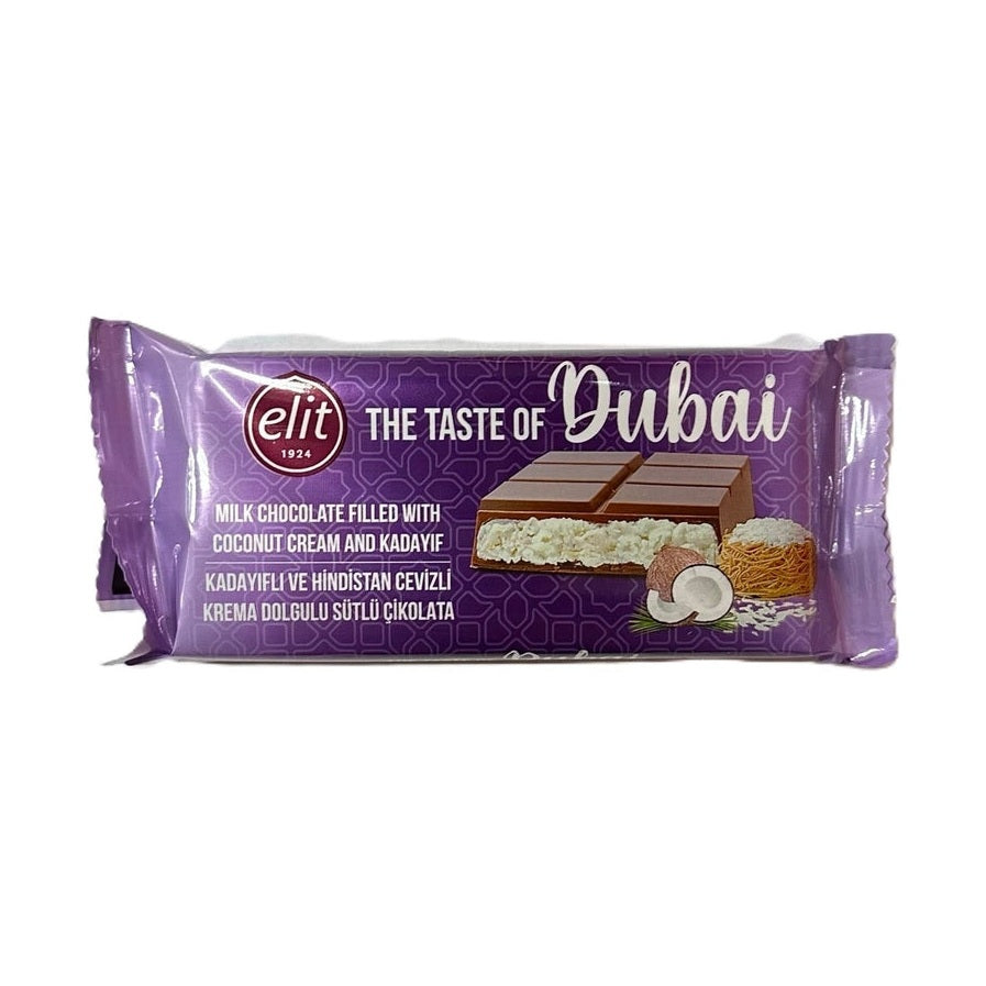 Elit Dubai Chocolate con Leche Crema de Coco y Kadayif