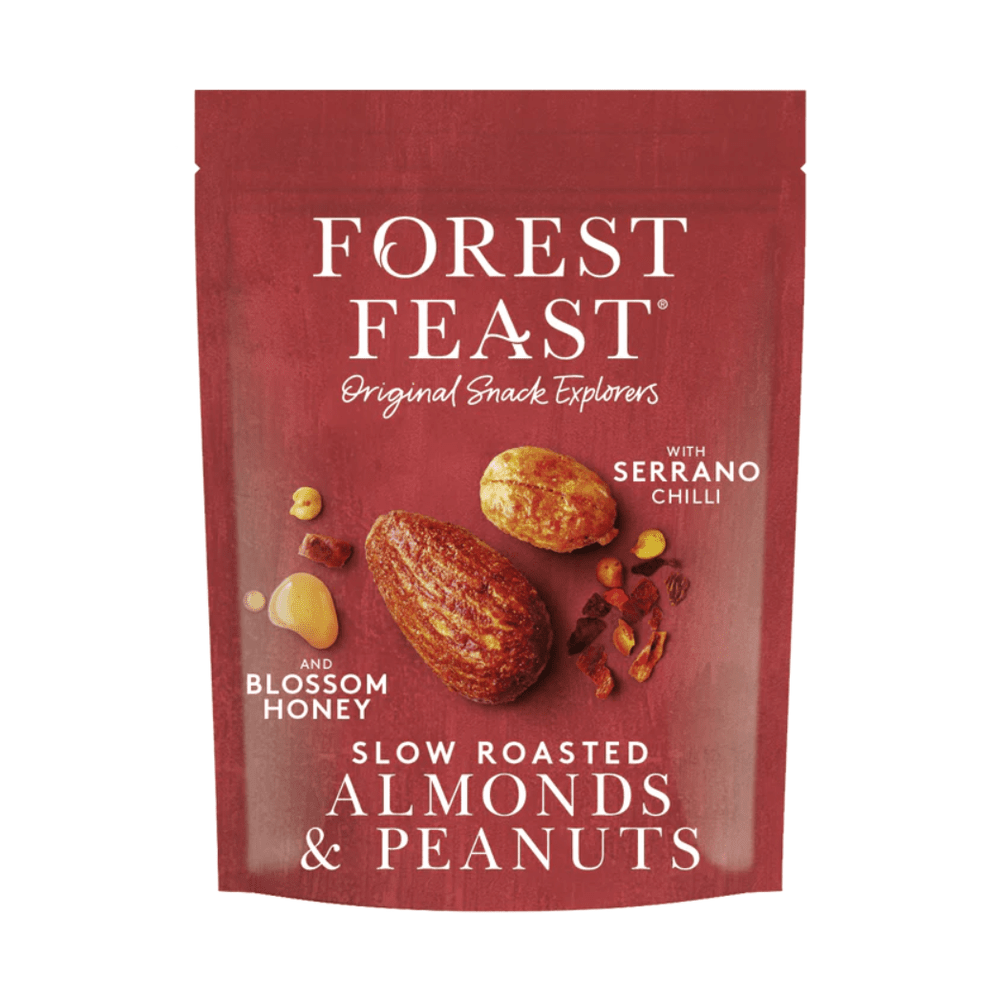 Forest Feast Almendras y Cacahuetes con Miel y Chile Serrano