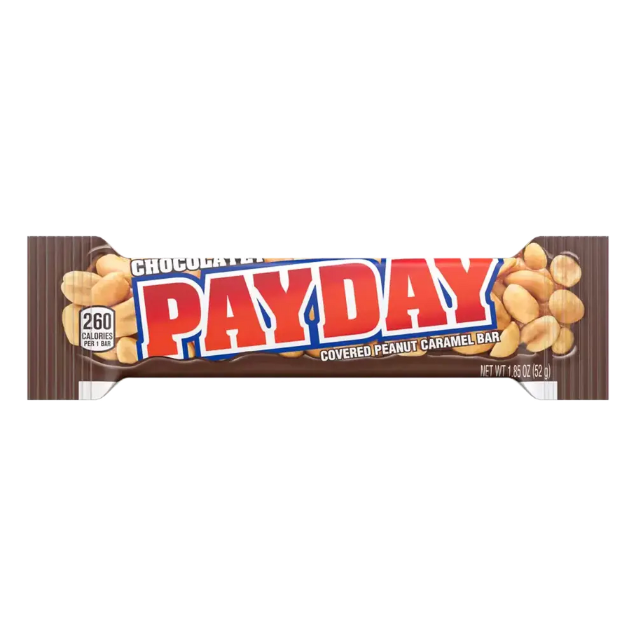Hershey’s Payday Bar Peanut Caramel Chocolate - My American Shop France