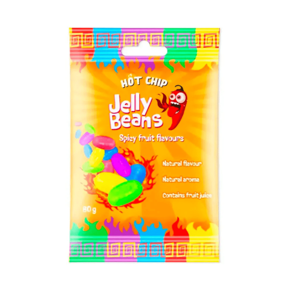 Hot Chip Jelly Beans Spicy Fruit Flavours - My American Shop
