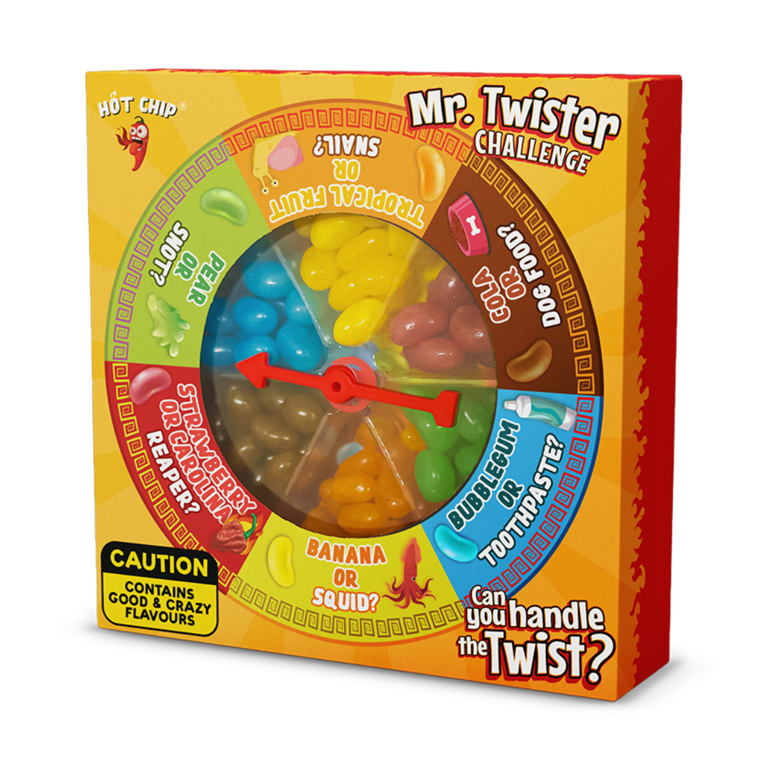 Desafío Hot Chip Mr Twister