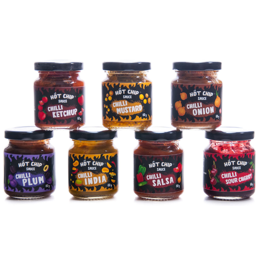Hot Chip Tasting Box Chilli Sauce