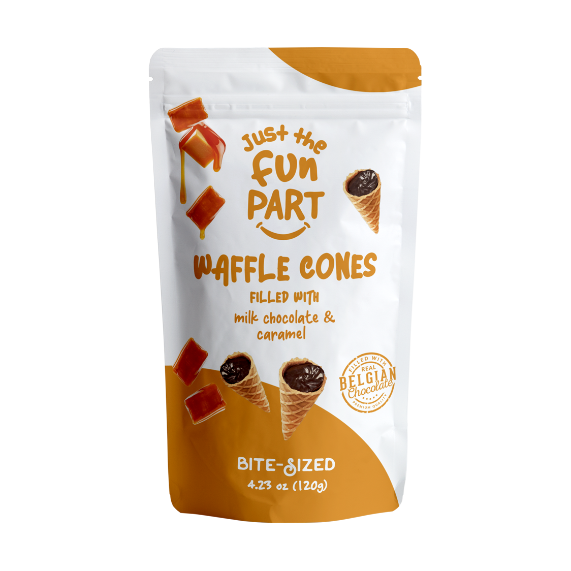 Just The Fun Part Caramel & Milk Chocolate - My American Shop