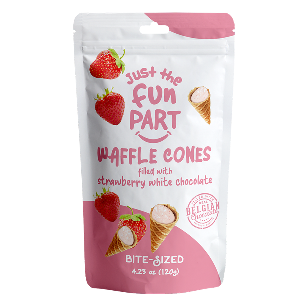 Just The Fun Part Strawberry & White Chocolate - My American Shop