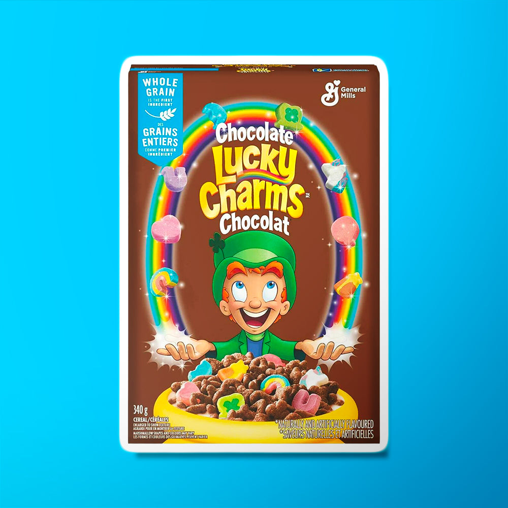 Lucky Charms Chocolate - Cereal with Marshmallows (340g) : :  Alimentación y bebidas