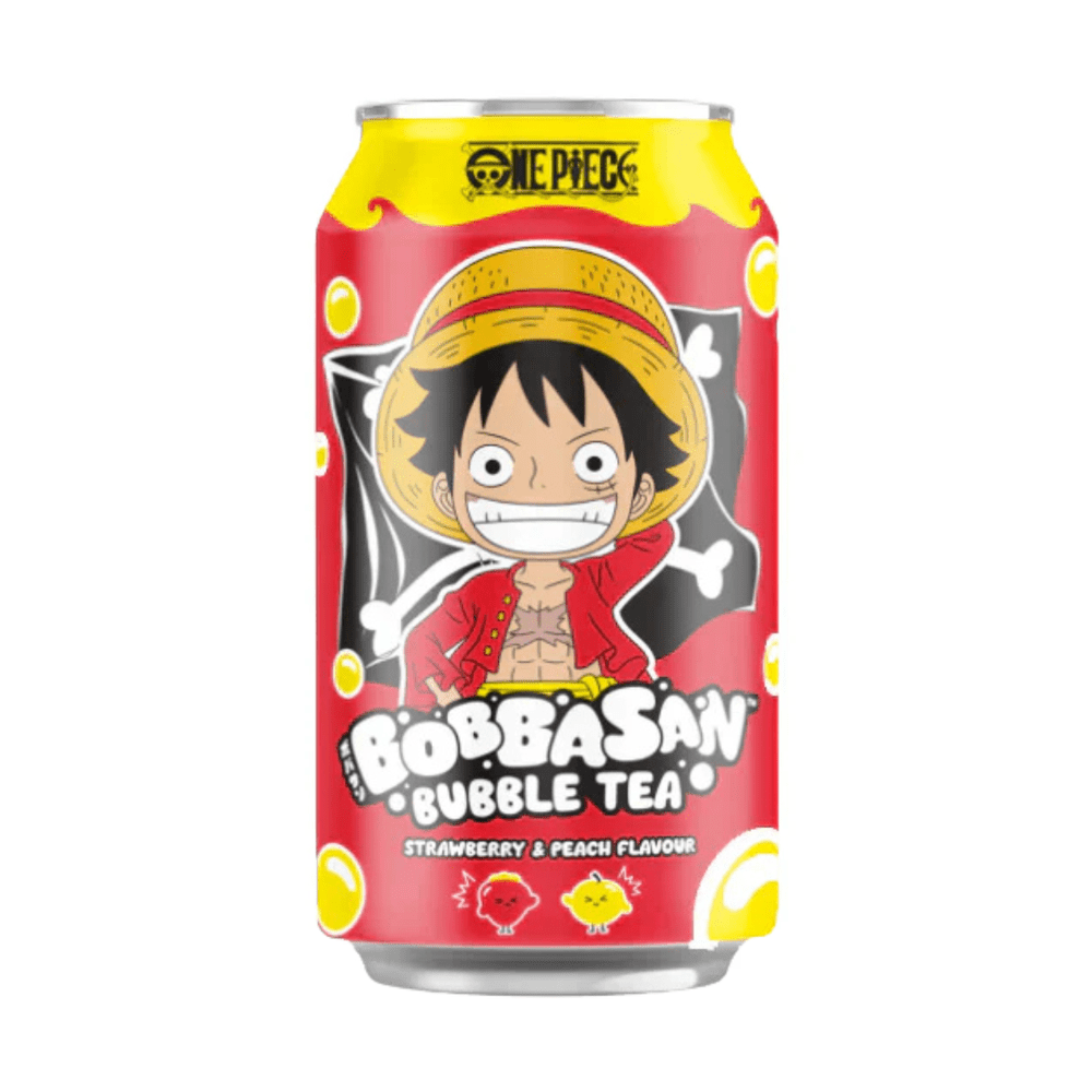 Luffy Bubble Tea Peach & Strawberry - My American Shop