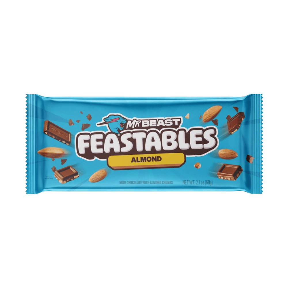 Mr Beast Feastables Chocolate con Almendras
