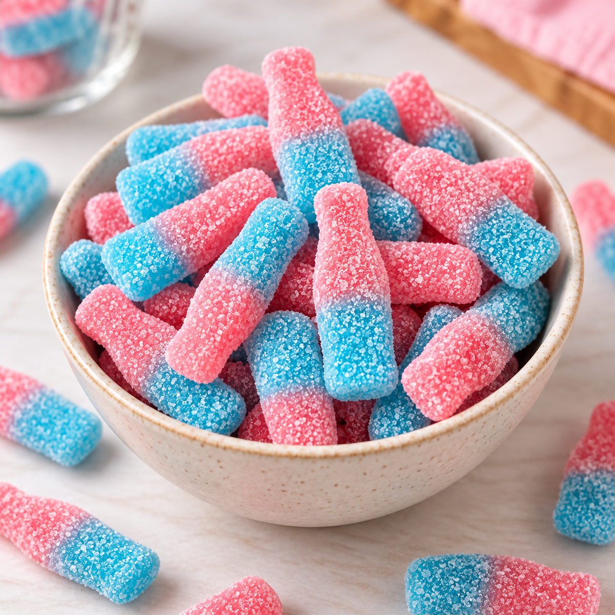 Botella de chicle de burbujas