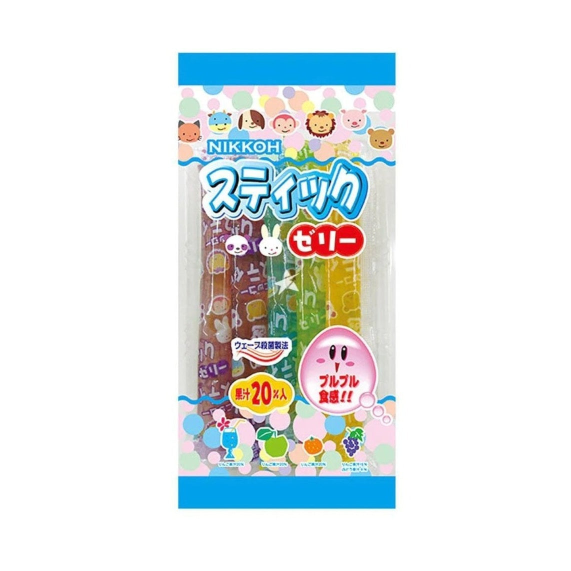 Palitos de gelatina Nikkoh