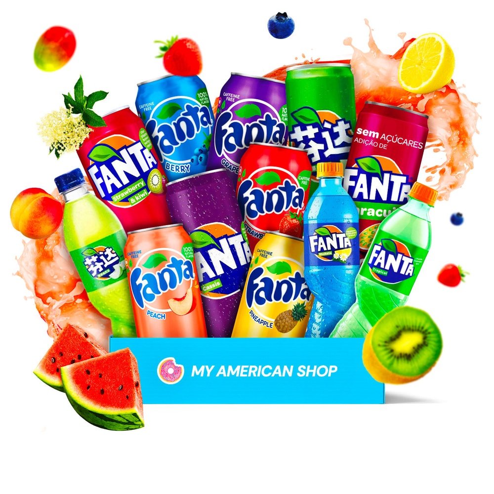 Pack Fanta XXL - My American Shop France