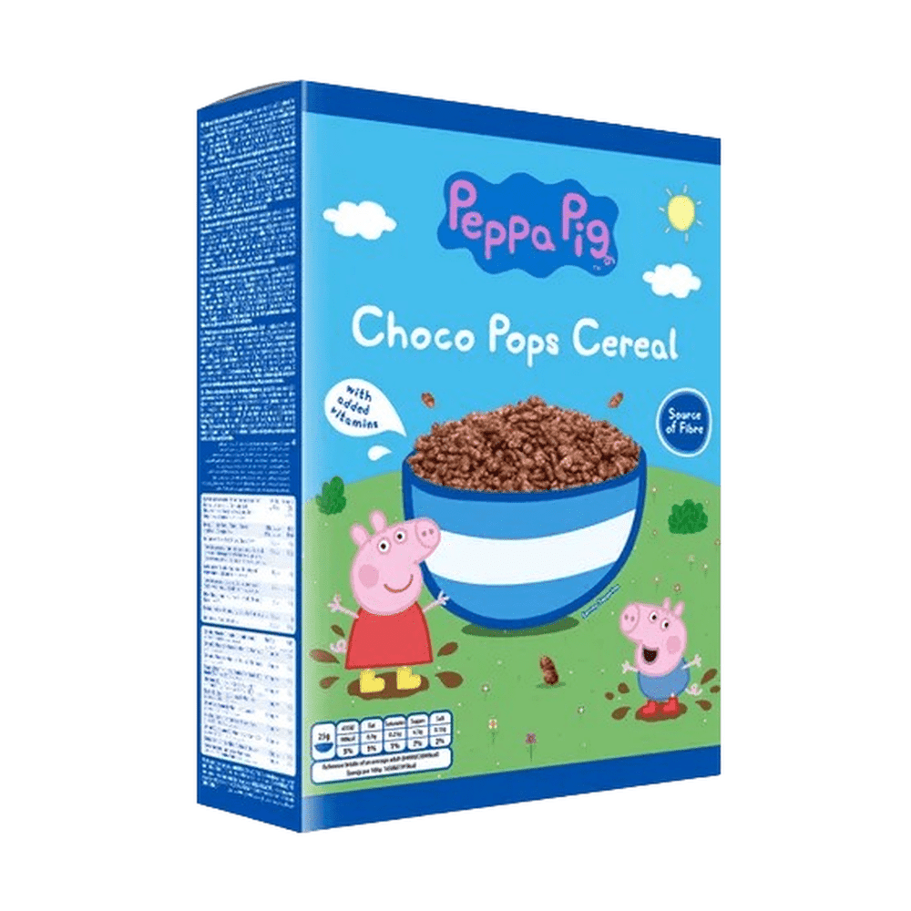 Peppa Pig Choco Pops Cereal With Vitamins - My American Shop