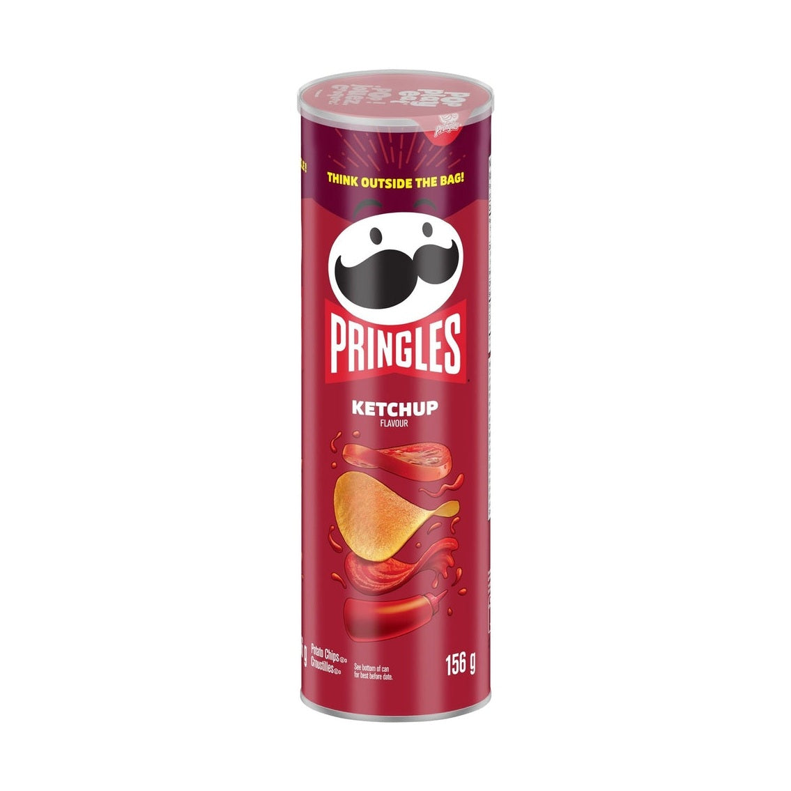 Papas fritas Pringles Ketchup
