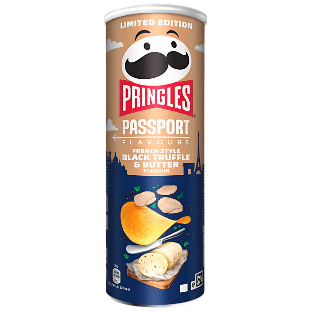 Pringles Chips Passport Black Truffle & Butter