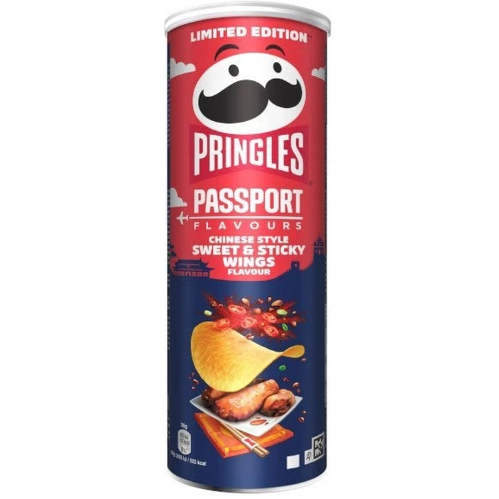 Pringles Chips Passport Sweet & Sticky Wings - My American Shop