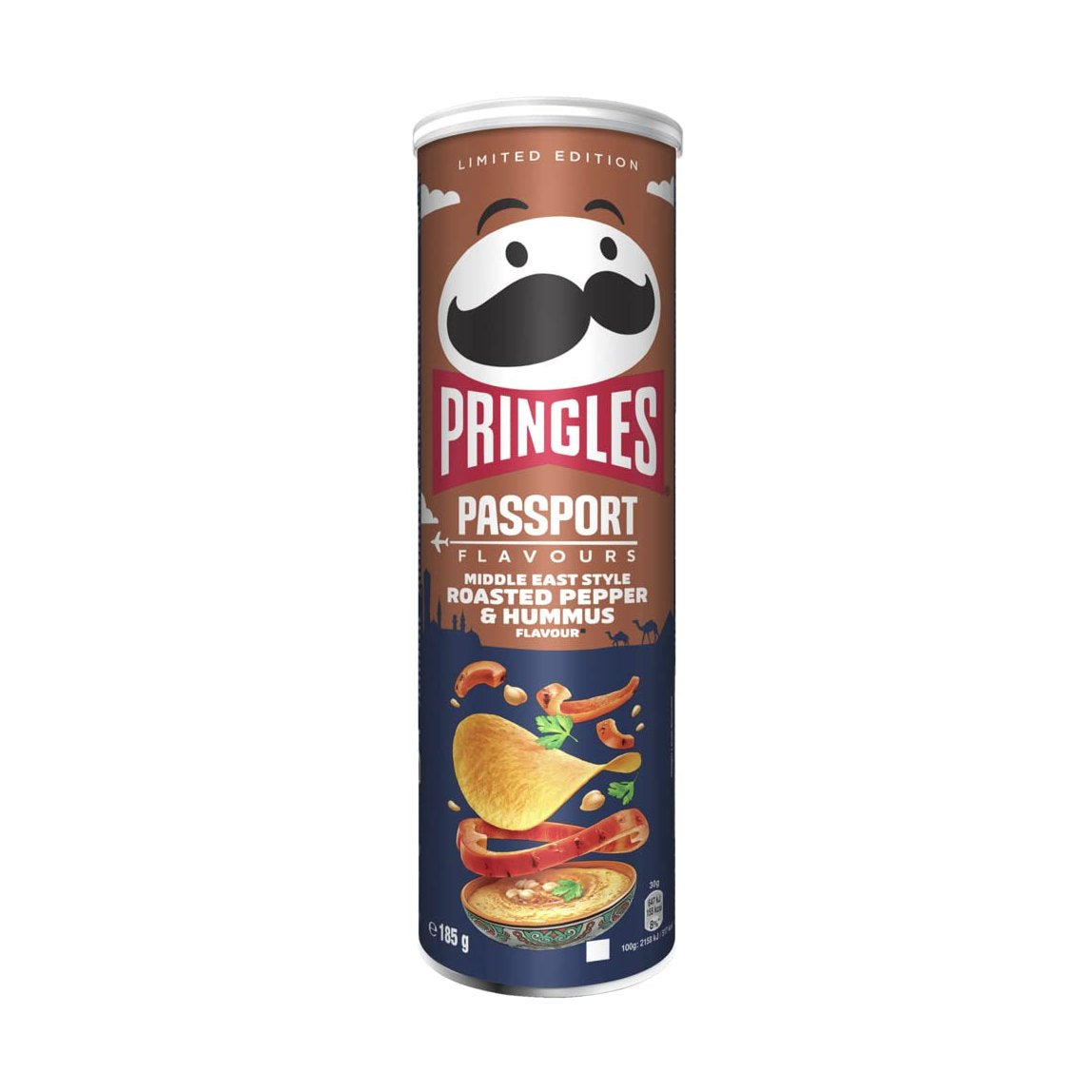 Pringles Estilo de Medio Oriente Pimiento Asado y Hummus