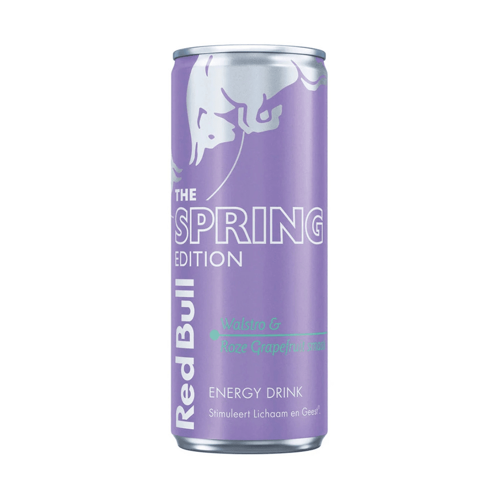 Red Bull Energy Drink Edición Primavera Woodruff y Pomelo Rosa