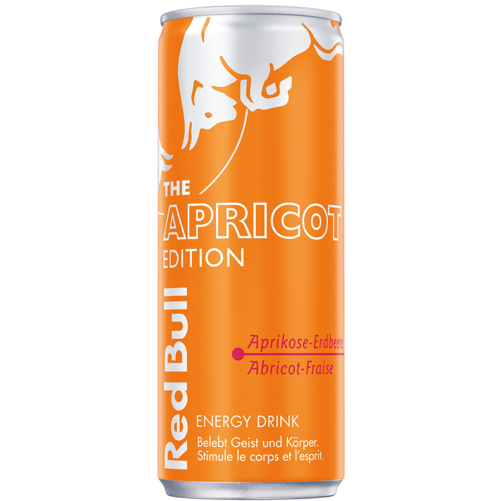 Red Bull Energy Drink The Apricot Edition Apricot & Strawberry - My American Shop