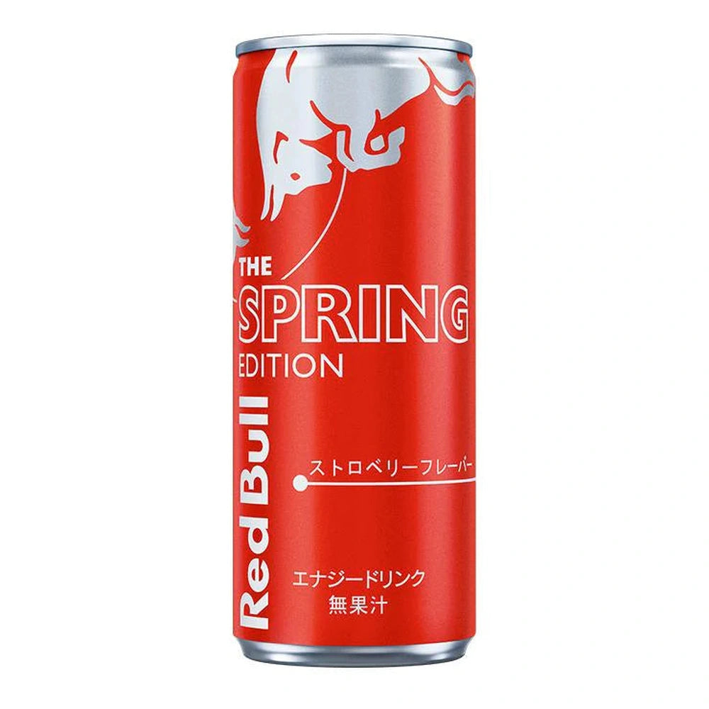Red Bull Japan Energy Drink The Spring Edition Strawberry - My American Shop