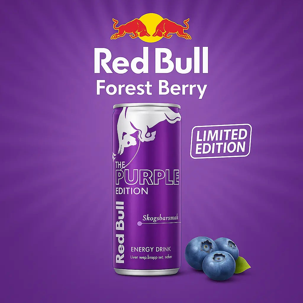 Red Bull Energy Drink The Purple Edition - My American Shop