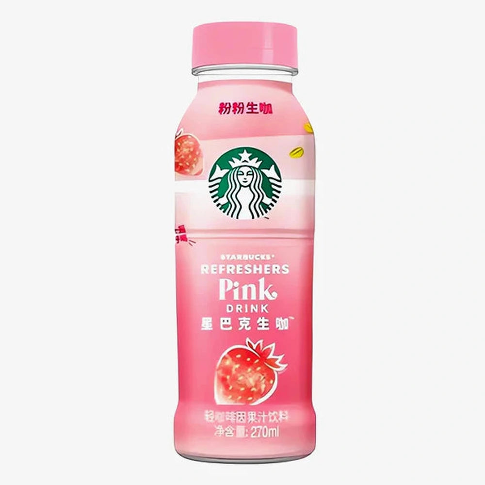 Starbucks Refresher Pink Drink Strawberry - My American Shop