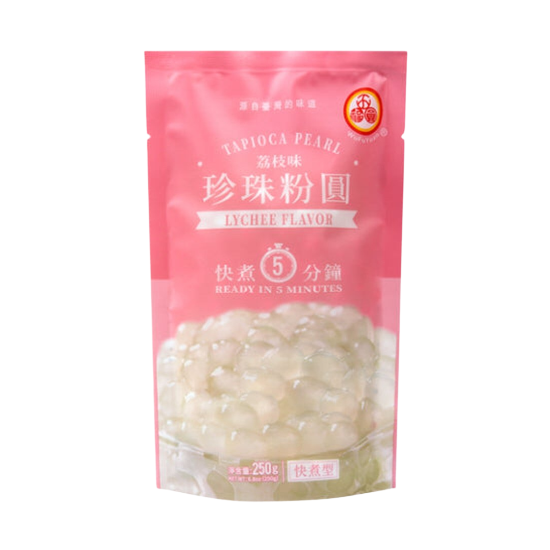 Tapioca Pearl Bubble Tea Lychee - My American Shop